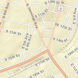 Plant City Alabama Street Map