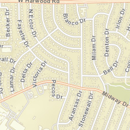 900-902 Denton Drive, Euless, TX 76039 Street Map