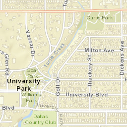 3552 Rankin St, Dallas, TX 75205 Street Map