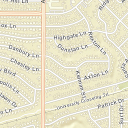 6250 Chesley Ln, Dallas, TX 75214 Street Map