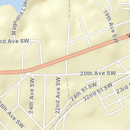 Little Shawmut Alabama Street Map