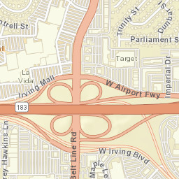 3500 West Airport Freeway, Irving, TX 75062, USA Street Map