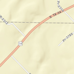 21775-21877 Highway 34, Terrell, TX 75161 Street Map
