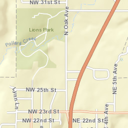 3-5 Northwest Ann Road, Mineral Wells, TX Street Map