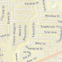 1819 Marlene Dr, Euless, TX 76040 Street Map