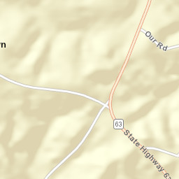 Our Town Alabama Street Map