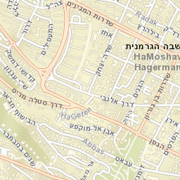Haifa Street Map