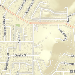 Castlewood Dr, El Cajon, CA 92021, USA Street Map