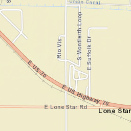 Lone Star Arizona Street Map
