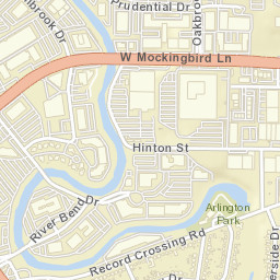1607 West Mockingbird Lane, Dallas, TX Street Map