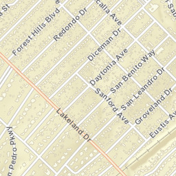 8934 Daytonia Ave, Dallas, TX 75218 Street Map