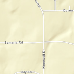 Samaria Alabama Street Map