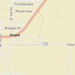 1010-1014 Florida Ave, Hope, NM 88250 Street Map