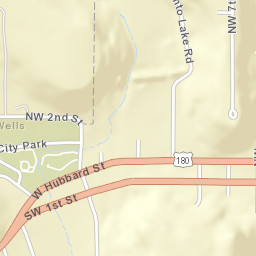 1452-1520 Northwest 2nd Street, Mineral Wells, TX Street Map