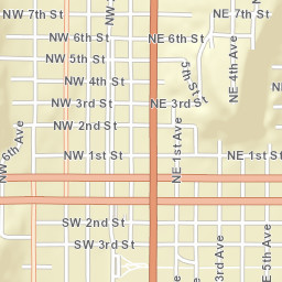 300-316 E Hubbard St, Mineral Wells, TX Street Map