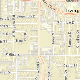 519-537 S MacArthur Blvd, Irving, TX 75060 Street Map