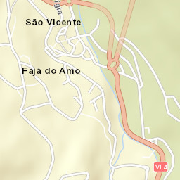 São Vicente Street Map