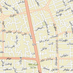 Dowlatabad Street Map