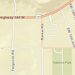 440-498 Ferguson Road Mineral Wells TX Street Map