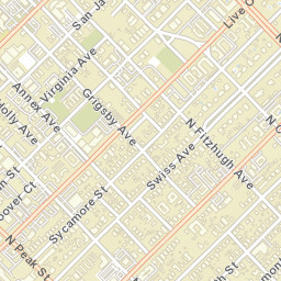 Dallas, Texas Street Map