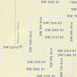 2501-2599 Southwest 10th Avenue, Mineral Street Map