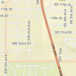 2498 Southwest 2nd Avenue, Mineral Wells Street Map