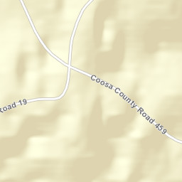 Schley Alabama Street Map