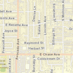 800-898 E Chase Ave, El Cajon, CA 92020, USA Street Map