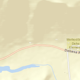 Dehesa California Street Map