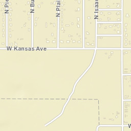 1889-1999 W Kansas St Hobbs NM Street Map