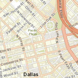 201 South Ervay Street, Dallas, TX 75201 Street Map