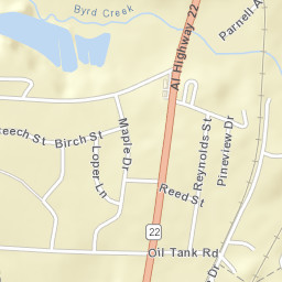 77-119 Oil Tank Road Maplesville AL Street Map