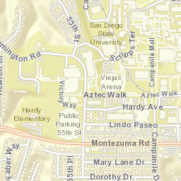 5001-5015 Faber Way, San Diego, CA Street Map