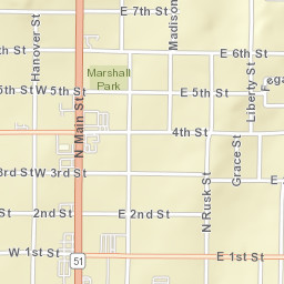 1501-1505 Hanover St, Weatherford, TX Street Map