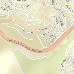 Nesher Street Map