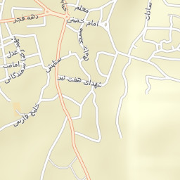 Chadegan Street Map