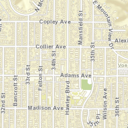 4515-4541 Felton St, San Diego, CA 92116 Street Map