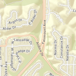 4529-4533 Highland Ave, San Diego, CA Street Map