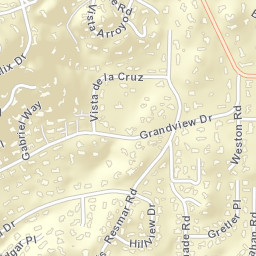 Mount Helix California Street Map