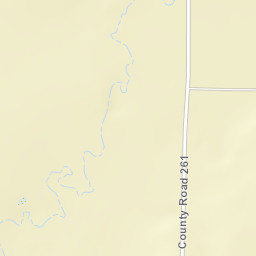 County Road 261, TX, America Street Map