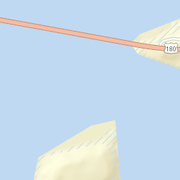 U.S. 180, TX, USA Street Map