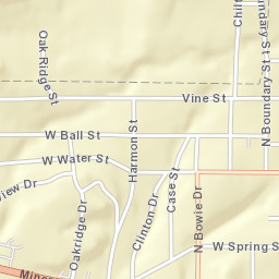 511 Chilton Street, Weatherford, TX Street Map