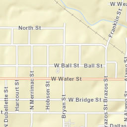 903 Franklin Street, Weatherford, TX Street Map