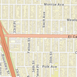 3245-3263 Orange Ave, San Diego, CA Street Map