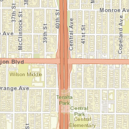 4310 38th St, San Diego, CA 92105, USA Street Map