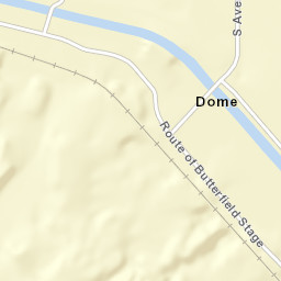 Dome Arizona Street Map