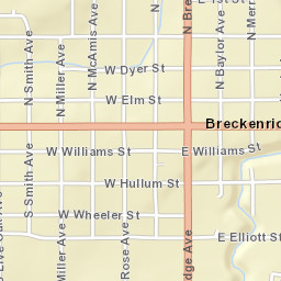 100-198 U.S. 183, Breckenridge, TX 76424 Street Map