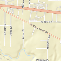 305-309 Cherry Street, Weatherford, TX Street Map