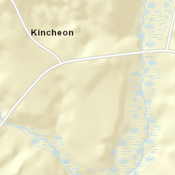 Kincheon Alabama Street Map