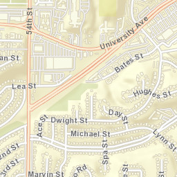 5342 University Ave, San Diego, CA Street Map